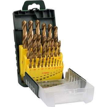 Metāla urbju komplekts 25-daļīgs HSS-TiN 1-13mm 2607017154 BOSCH (2607017154)
