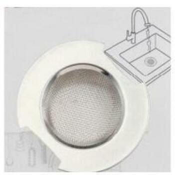 Axentia Сито для раковины 7333529, 78mm, 1, хром, нержавеющая сталь (7333529)
