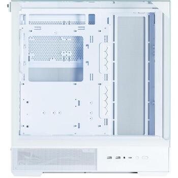 Zalman P40 PRISM WHITE корпус, Midi Tower, 1x120mm ARGB вентилятор, 3x2.5