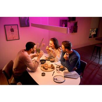 Philips Hue Ensis подвесной светильник 8719514343467, 79Вт, 2000-6500K, 5500лм, LED, Bluetooth, диммируемый, белый (8719514343467)