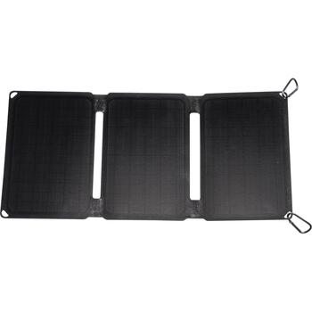 Denver Солнечная панель SOP-10200 117250200000, 20 W, USB-A 5V-3A, QC3.0, DC 5-18V, складной, монокристаллический кремний (117250200000)