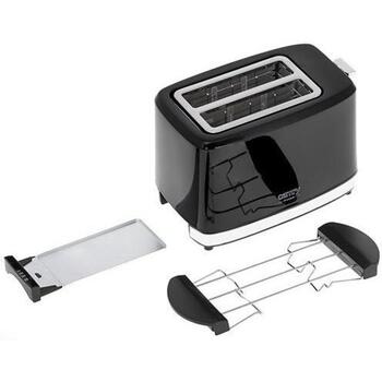 Adler Tosteris CR 3218, 900W, 2, plastmasa, 6 līmeņi, drupaču paplāte, atkausēšana, automātiska izslēgšanās (CR 3218)