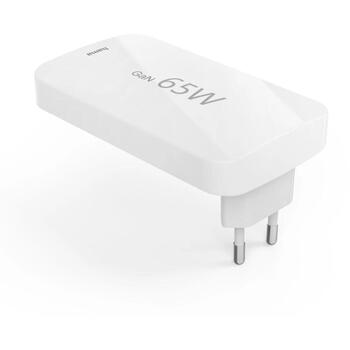 Hama Зарядное устройство 00201976, 100–240V, 65W, 3xUSB-C/USB-A, Power Delivery 3.0 (00201976)
