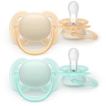 Philips Avent māneklītis Ultra soft Neutral, 0-6M (2 gab) (SCF091/40)