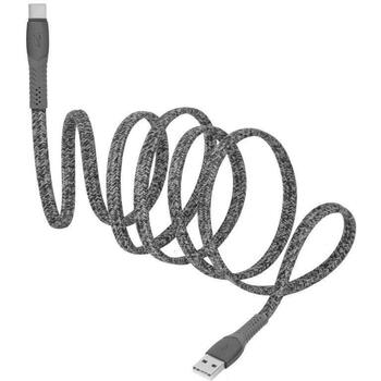 Rivacase USB-C кабель PS6102GR12, 1.2м, серый, USB 2.0, 480Mbps, 5000+ изгибов, нейлоновая оплетка (PS6102GR12)
