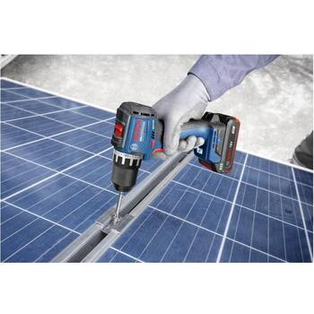 Bosch GSR18V-52 06019S0025, дрель-шуруповерт, 18В, 2x2.0Ач, 25/52/70Нм, 500/1900об/мин, 1.5-13мм, бесщеточный двигатель (06019S0025)