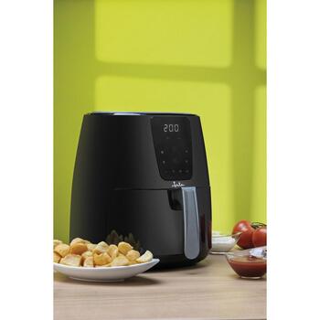 Jata Gaisa fritieris JEFR1225, 1300 W, 5 l, 80-200 °C, 8 gatavošanas programmas, bez eļļas, taimeris 30 min (JEFR1225)