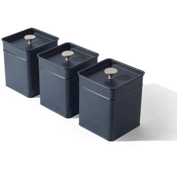 Salter Uzglabāšanas komplekts BW126131EU7, 14,2l, zila, oglekļa tērauds, 4 daļu komplekts, viegli tīrāms (BW126131EU7)