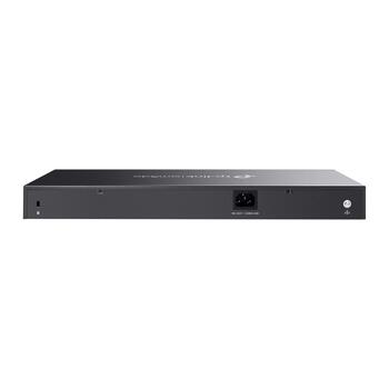 Omada 28-портовый гигабитный смарт-коммутатор с 24 портами PoE+, TP-Link, SG2428P, 24× PoE+ RJ45 порта, 4× SFP слота (SG2428P)