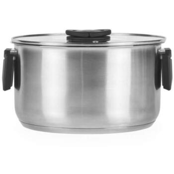Salter Katlu komplekts BW14354, 16/20/24cm, sudraba, ar vāku, nerūsējošais tērauds, indukcijas plītīm (BW14354)