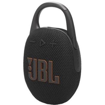 JBL ūdensizturīga portatīvā skanda ar karabīni, melns (JBLCLIP5BLK)