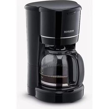 Severin Кофеварка KA 4320, 900 W, 1.25 л, черная, фильтрованное кофе, автоматическое отключение, индикатор уровня воды (4320)