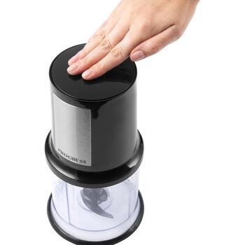 Progress Кухонный измельчитель EK5879PVDE, 500ml, черный, нержавеющая сталь, пластик, электрический измельчитель (EK5879PVDE)