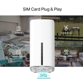 TP-Link Archer NX210 беспроводной маршрутизатор Wi-Fi 6 AX1800 Dual-Band с 5G/4G/3G SIM EasyMesh 1201 Mbps 5 GHz 574 Mbps 2.4 GHz 1× WAN/LAN Gigabit 3× LAN Gigabit Белый (ARCHER NX210)