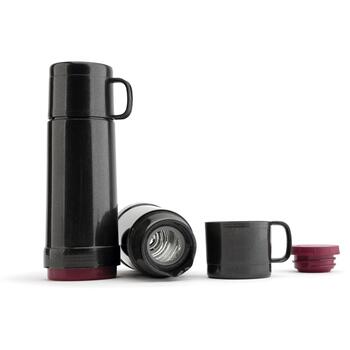 Jata Termoss HTER2100, 1l, Melna krās., Nerūsējošais tērauds, Plastmasa, 6h auksts, 12h karsts, Bez BPA (HTER2100)