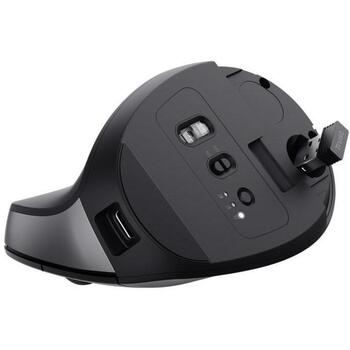 Trust Bayo+ 25146, 2400 DPI, 6 кнопок, эргономичная, беспроводная, USB микро приемник, перезаряжаемая батарея (25146)