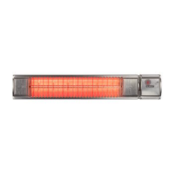 Eurom Golden 2200 Comfort RCD инфракрасный уличный обогреватель для террасы 2200W IP65 пульт управления настенный до 25m2 серебристый (334524)