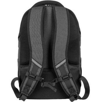 Natec Рюкзак для ноутбука Alpaca 2 NTO-2226, 15.6 дюйма, серый, полиэстер 300D, 3 отделения, 9 карманов, светоотражающие полосы (NTO-2226)