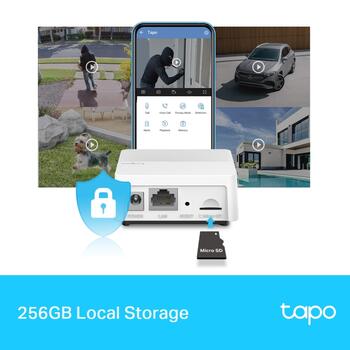 Умный хаб Tapo, TP-Link, Tapo H200, 2.4GHz Wi-Fi & Sub-1G, 100-240V, 9V, 0.85A, CE, FCC, RoHS, RCM (TAPOH200)