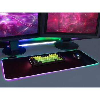 Tracer Коврик для мыши TRAPAD47549, 800x300x4mm, RGB подсветка, мягкий, нескользящая резина (TRAPAD47549)