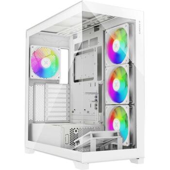 Xilence Корпус XG271, Midi Tower, белый, 485mm, 520mm, 245mm, 7x2.5