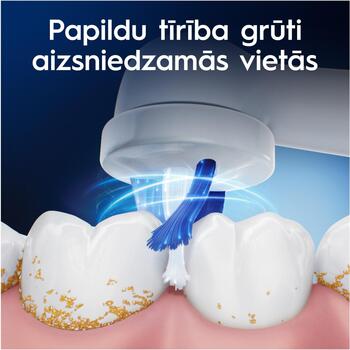 Oral-B Nomaināmas zobu birstes galviņas iO SpecializedClean White 2, 2 gab, pieaugušajiem (iO refill SpecializedClean White 2)