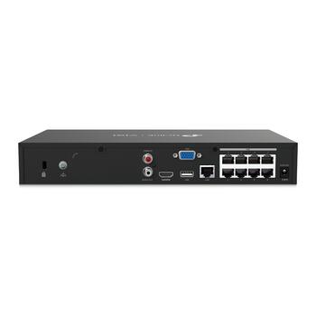 TP-Link VIGI NVR1008H-8P tīkla video ierakstītājs, 8 kanāli, 4K HDMI, 8x PoE+ 53W, H.265+, 80 Mbps (VIGINVR1008H-8P)