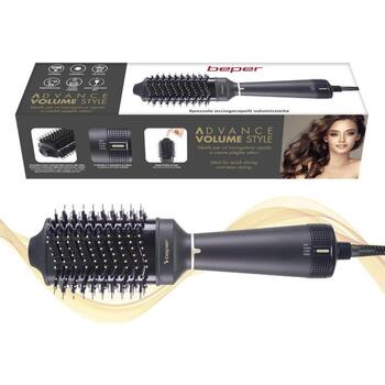 Beper Matu ieveidotājs P301PIS102, 1200W, 3 temperatūras, 2 ātrumi, melna, aizsardzība pret pārkaršanu, grozāms vads (P301PIS102)