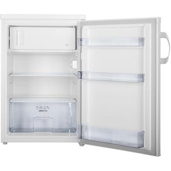 Gorenje Ledusskapis RB492PW, 107L, 13L, 40dB, E energoefektivitātes klase, LED gaisma, olu paplāte, ledus paplāte, CrispZone (RB492PW)