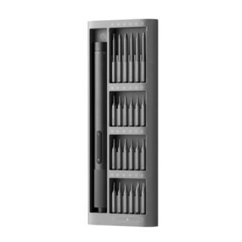 Bezvadu elektriskais precīzais skrūvgriezis 3.7 V ar 24 S2 uzgaļiem 15.9×1.64 cm pelēks BHR5474GL Xiaomi (BHR5474GL)