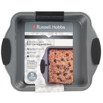 Russell Hobbs Форма для выпечки RH01913EU7, 27см, углеродная сталь, антипригарная, силиконовые ручки (RH01913EU7)