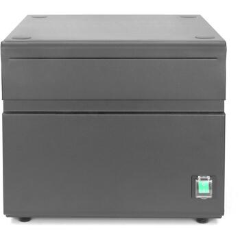 Digitus Mobilais galda uzlādes skapis portatīvajiem datoriem/planšetdatoriem līdz 14' DN-45004, 10 USB, 5/9/12 V, melns (DN-45004)