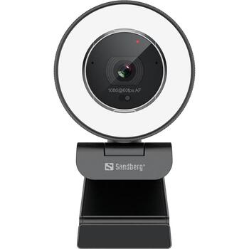 Sandberg Streamer USB веб-камера Pro Elite 134-39, 2560x1440, 60fps, USB 2.0, 2m, черный, автофокус, встроенный микрофон (134-39)