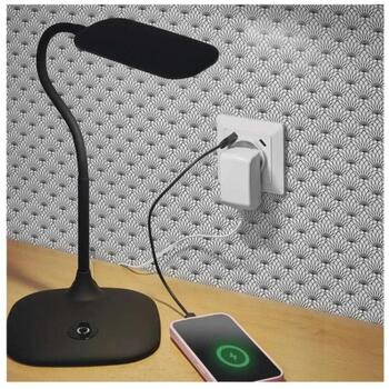 Emos Один разъем USB A+USB C A6000.5, 3A, IP20, упаковка 1 шт., дизайн НЕМЕЦКИЙ (A6000.5)