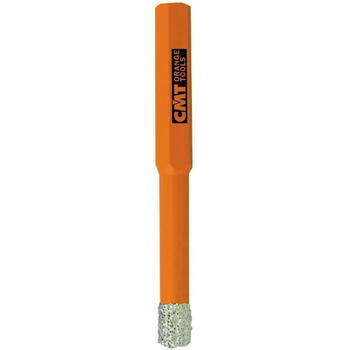 CMT Алмазная корончатая фреза 552-006, 6x30mm, HEX 6,35, для гранита, камня, плитки (552-006)