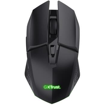 Trust USB оптическая мышь GXT 112 FELOX, 4800 DPI, 80ч работы от аккумулятора, 6 кнопок, RGB подсветка, USB приемник в комплекте (25070)