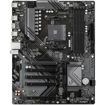 Gigabyte Mātesplate B550 EAGLE 1.0, AMD Socket AM4, 10+3+1 fāzes VRM, līdz 3200MHz DDR4, 2*M.2, 1GbE LAN, HDMI, USB 3.2 Gen 2 (B550 EAGLE 1.0)