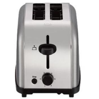 Tefal Toasteris TT330D, 700W, 2 šķēles, nerūsējošais tērauds, 6 apbrūnināšanas līmeņi, augsta pacelšana, izņemama drupaču paplāte (TT330D)