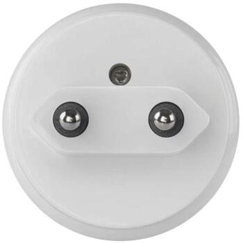 Emos LED naktslampa P3306, 230 V~, 0,5 W, 2 lm, auksti balta gaisma, fotosensors, automātiska ieslēgšanās/izslēgšanās (P3306)