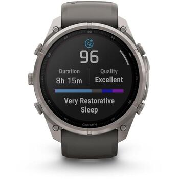 Garmin умные часы Fenix 9 Pro 010-04338-01, 47мм, титановый корпус, AMOLED 1.4