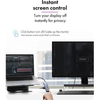 Raidsonic Spade Dock 4081 (Off-Screen Button) | IB-DK4081-SO (IB-DK4081-SO)