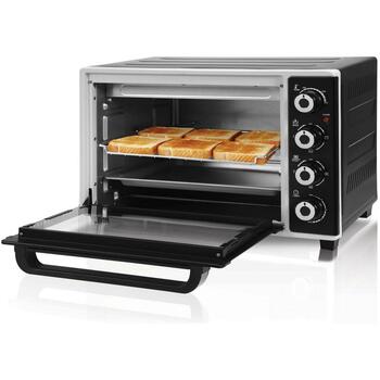 Lund электрическая мини-печь 68051, 2000 Вт, 38 л, 220-240 В, 50/60 Гц, 100-230 °C, 0-60 мин, 4 нагревательных элемента, конвекция (68051)