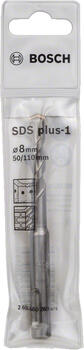 Triecienurbis SDS-plus-1 8 x 50 x 110 mm, Perforatora urbjiem SDS PLUS-1 URBIS, 2608680269, BOSCH (2608680269)