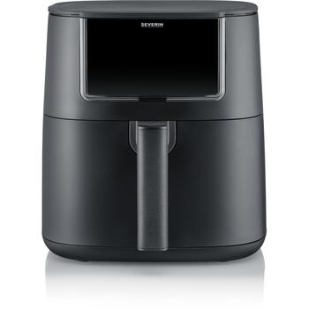Severin karstā gaisa friteris FR 002462, 7l, 1700W, 12 režīmi, melns, skārienvadība, 11 automātiskās programmas, atmiņas funkcija (FR 002462)