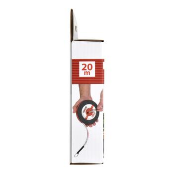 Kreator mērlente KRTH70104, 20 m, 13 mm, stikla šķiedra, mitrumizturīga, rūsas izturīga, MID 3. klase (KRTH70104)