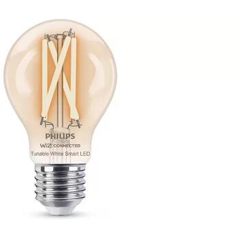 Philips Smart Smart LED Filament A60 Bulb, 2 Pack | E27 | 7 W | Tunable white | Bluetooth, WiFi (2.4GHz) (8719514372627)