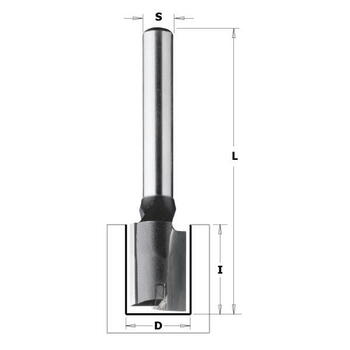 Cmt Frēzes asmens K174-082, 8mm, 40mm, 90mm, 8mm, 2+1, Koks, HW (K174-082)