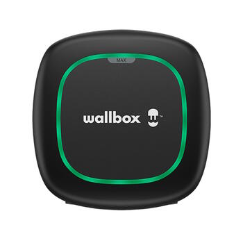 Зарядная станция для электромобиля Pulsar Max с мощностью 22 кВт Wi-Fi и Bluetooth подключением кабелем 7 м черная PLP-M-2-4-9-002 Wallbox (PLP4-M-2-4-9-002)
