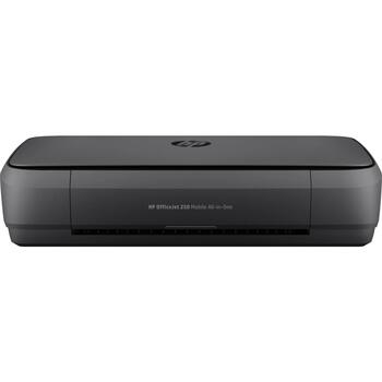 HP OfficeJet 250 Mobile All-in-One Printer, Multifunction Printer (Black, USB / WiFi, Scan, Copy) (CZ992A#BHC)