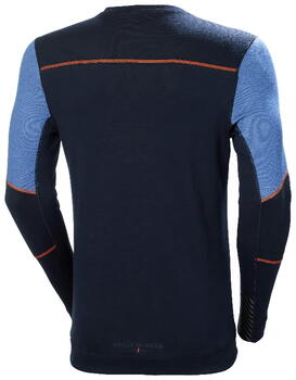 Термобелье, футболка Lifa Merino, 2XL, Helly Hansen, 75106_595-2XL, синий (75106_595-2XL)